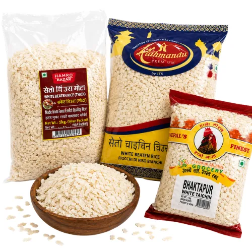 Beaten Rice